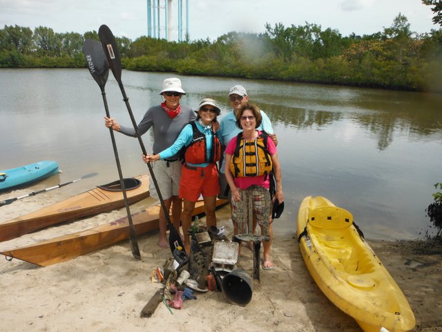 Volunteers complete waterway trail cleanup